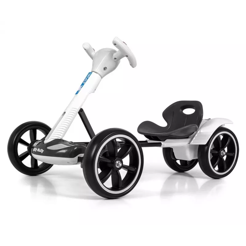 MILLY MALLY Go-kart a batteria Bolt bianco