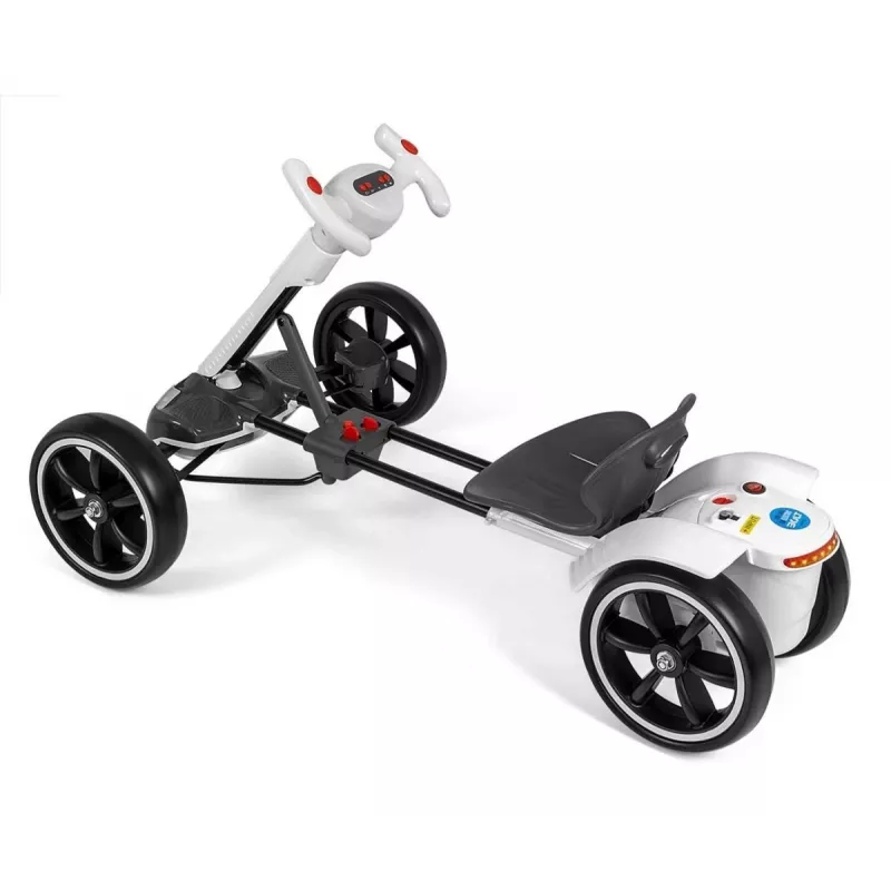 MILLY MALLY Go-kart a batteria Bolt bianco
