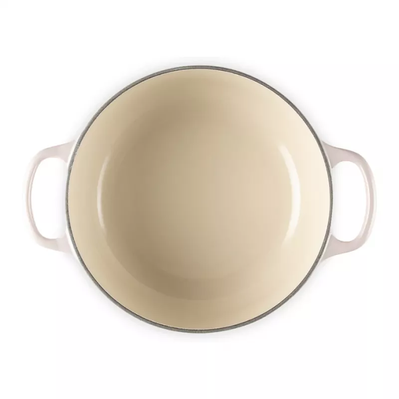 Le Creuset Signature Brasiera rotonda in ghisa 20 cm Shell Pink