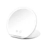 Girmi BE03 Specchio da trucco con illuminazione LED, ingrandimento 1x/5x, finitura cromata