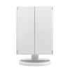 Girmi BE05 Specchio cosmetico con ingrandimento 5x e illuminazione LED, argento