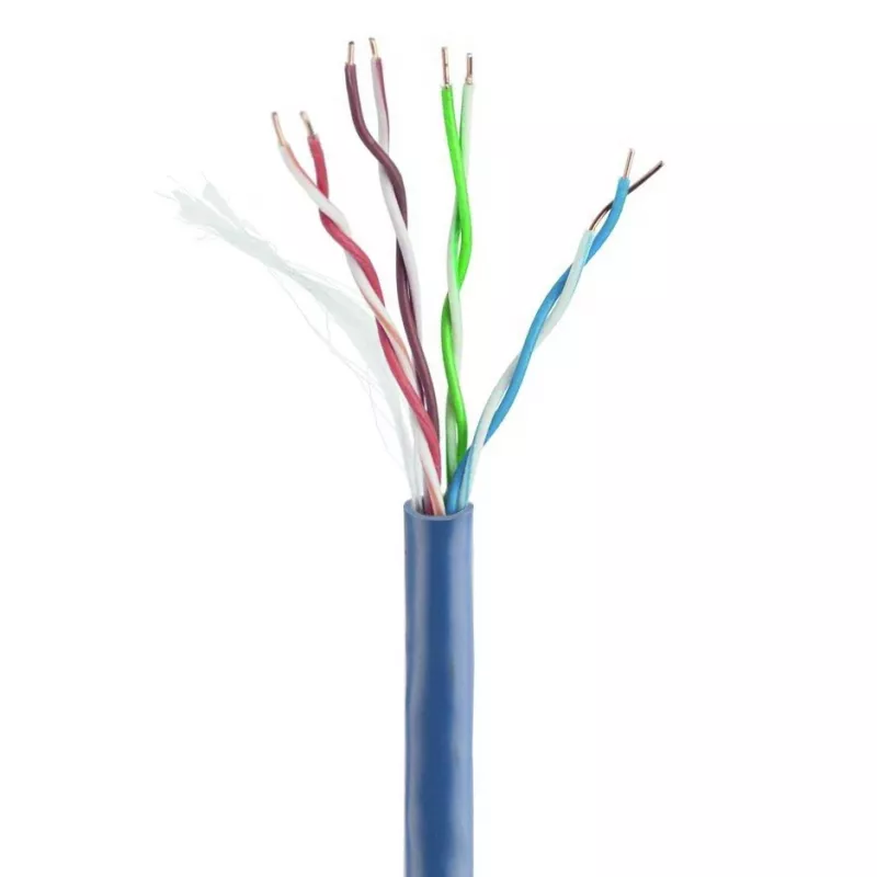 Gembird UPC-5004E-SOL-B Cavo Cat5e U/UTP in bobina 305 m blu