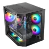TACENS Mars Gaming MC-3TLITE Case Mini Tower nero vetro temperato FRGB