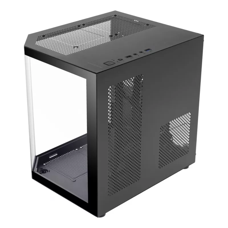 TACENS Mars Gaming MC-3TLITE Case Mini Tower nero vetro temperato FRGB