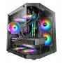 TACENS Mars Gaming MC-3TLITE Case Mini Tower nero vetro temperato FRGB