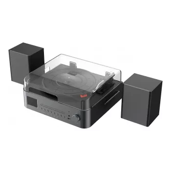 Reflexion sintonizzatore HiFi nero, lettore CD DAB+ marrone, Bluetooth (HIF2082DAB)