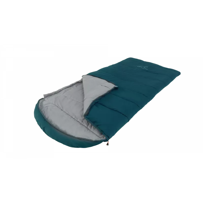 Easy Camp Raven I Square XL 5°C Left Zipper Sacco a pelo 220x100 cm