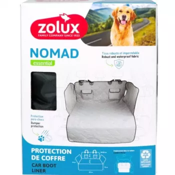 ZOLUX Nomad Protezione bagagliaio - poliestere impermeabile, vestibilità universale, nero