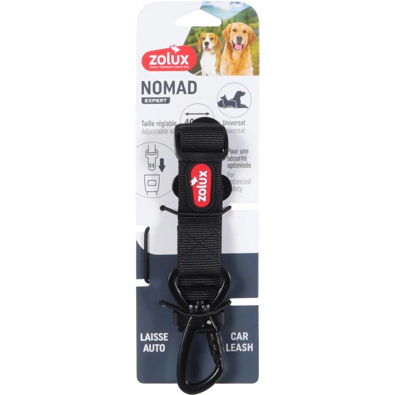 ZOLUX Nomad Expert cintura di sicurezza per cani in auto