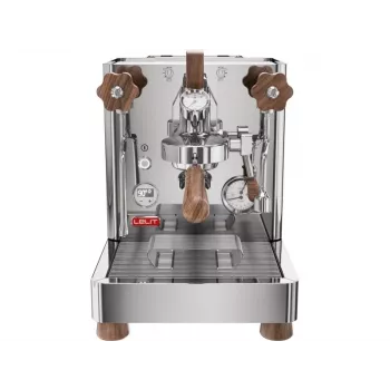 Lelit Bianca V3 PL162T-EU Macchina per espresso a doppia caldaia con controllo del flusso, 2,5 l, 1500 W, bianco