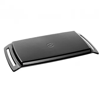 Staub Plancha piastra grill in ghisa per induzione, 38 cm, nero