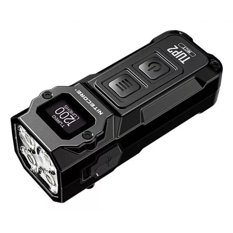 Nitecore TUP2 Torcia portachiavi nero 1200lm USB-C