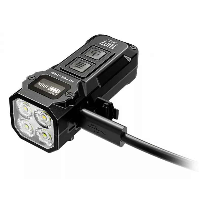 Nitecore TUP2 Torcia portachiavi nero 1200lm USB-C