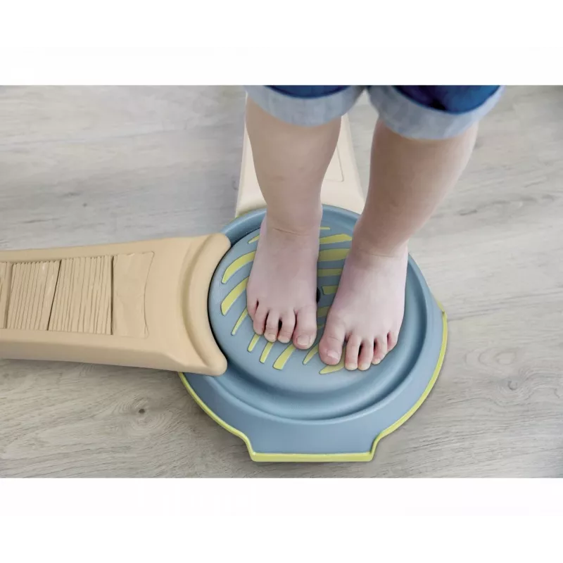 Smoby Life Set trave di equilibrio per bambini - percorso di equilibrio modulare da 10 pezzi con pietre, interno/esterno, da 2 anni