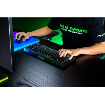 Razer BlackWidow V4 Tenkeyless HyperSpeed Orange Switch Tastiera - Layout US