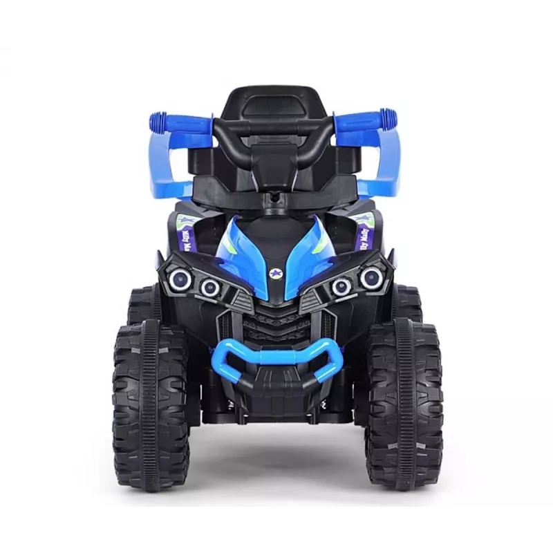 MILLY MALLY Bicicletta per bambini con asta di spinta blu