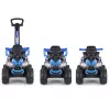 MILLY MALLY Bicicletta per bambini con asta di spinta blu