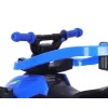 MILLY MALLY Bicicletta per bambini con asta di spinta blu