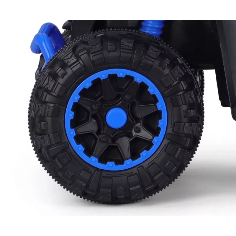 MILLY MALLY Bicicletta per bambini con asta di spinta blu