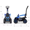 MILLY MALLY Bicicletta per bambini con asta di spinta blu