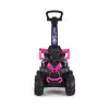 MILLY MALLY Bicicletta per bambini con asta di spinta Wild Pink 12 pollici
