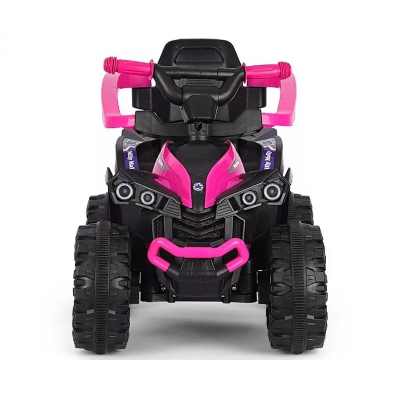 MILLY MALLY Bicicletta per bambini con asta di spinta Wild Pink 12 pollici
