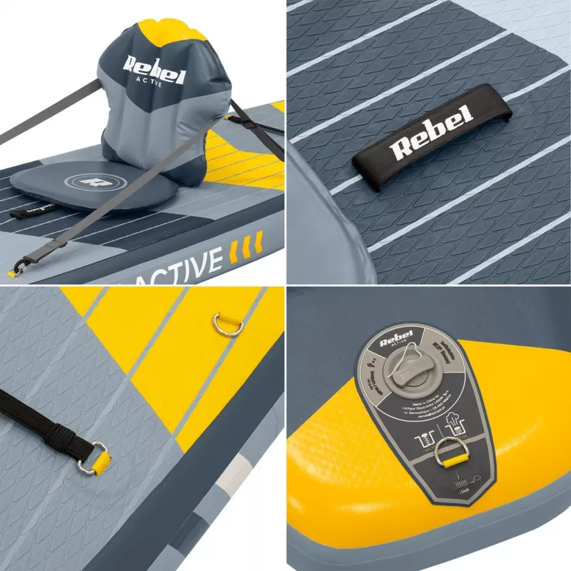 REBEL Active Pro Touring Set tavola SUP gonfiabile 381 cm RBA-4512