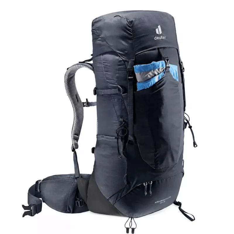 Deuter Aircontact Lite 40+10 Zaino nero/grigio