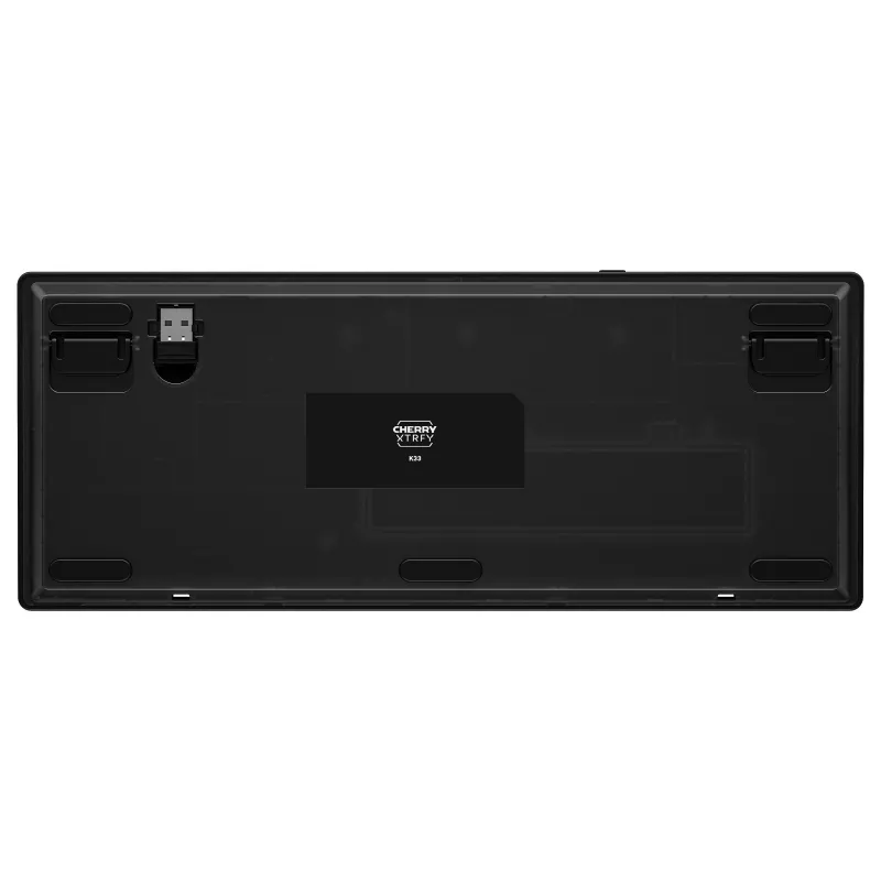 CHERRY K33 COMPACT FS tastiera wireless nera PAN-NORDIC