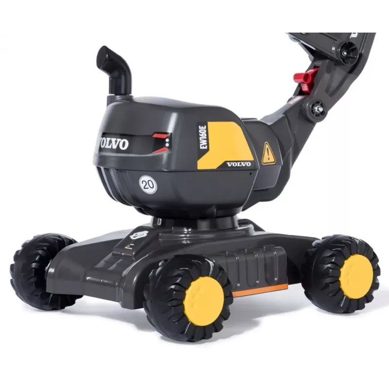MILLY MALLY Rolly Toys Digger Volvo Giocattolo a spinta