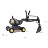 MILLY MALLY Rolly Toys Digger Volvo Giocattolo a spinta