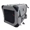 ZOLUX NOMAD S Trasportino pieghevole in tessuto per animali 42x60x42cm grigio