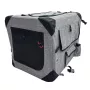 ZOLUX NOMAD S Trasportino pieghevole in tessuto per animali 42x60x42cm grigio
