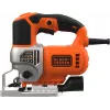 Black & Decker BES610K-QS seghetto alternativo pendolare 650W in Kitbox
