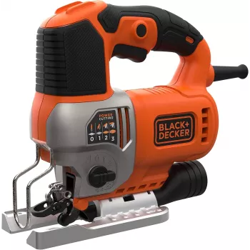 Black & Decker BES610K-QS seghetto alternativo pendolare 650W in valigetta