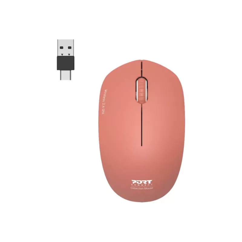 PORT DESIGNS PORT CONNECT Mouse Collection II Wireless 2,4 GHz arancione