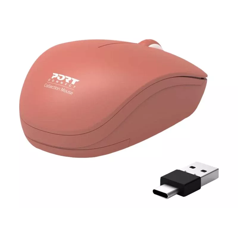 PORT DESIGNS PORT CONNECT Mouse Collection II Wireless 2,4 GHz arancione
