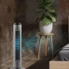 Cecotec EnergySilence 8190 Skyline Ionic ventilatore a torre, ventilatore a piantana, 60 W, 29 cm, 3 velocità, oscillazione, timer, telecomando, grigio