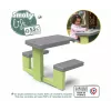 SMOBY Life tavolino da picnic per bambini verde/grigio