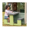SMOBY Life tavolino da picnic per bambini verde/grigio
