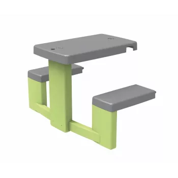SMOBY Life tavolino da picnic per bambini verde/grigio