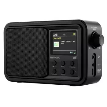 Hyundai PR650BTDAB radio portatile DAB+/FM con Bluetooth, nero