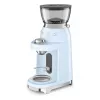 Smeg CGF03PBEU macinacaffè, 15 livelli di macinatura, capacità 240 g di chicchi, 150 W, blu pastello