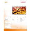 Sharp MultiSync M652 display professionale 65