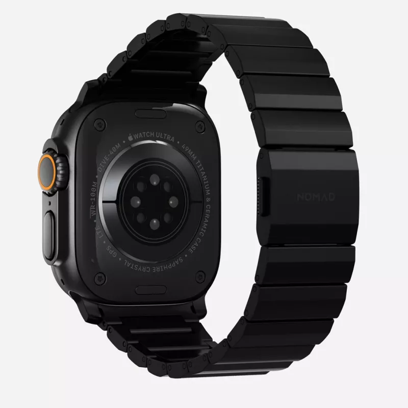 NOMAD cinturino in titanio per Apple Watch 46/49mm argento