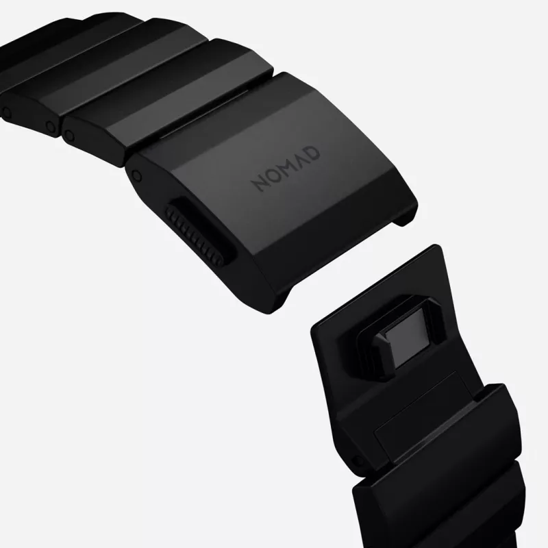 NOMAD cinturino in titanio per Apple Watch 46/49mm argento