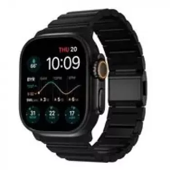 NOMAD cinturino in titanio per Apple Watch 46/49mm argento