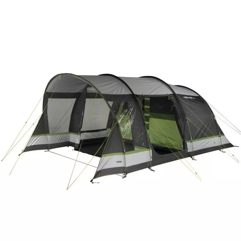 High Peak Garda 5.0 tenda a tunnel 4 persone verde/grigio chiaro