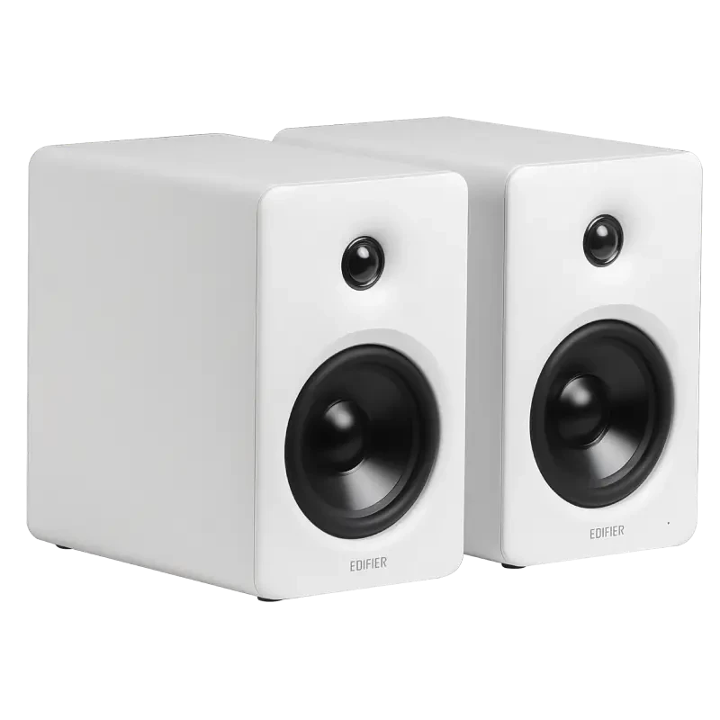 Edifier M90 diffusori attivi 2.0 compatti, bianco