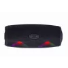 Gembird SPK-BT-LED-02 diffusore party Bluetooth portatile, 10 W, nero